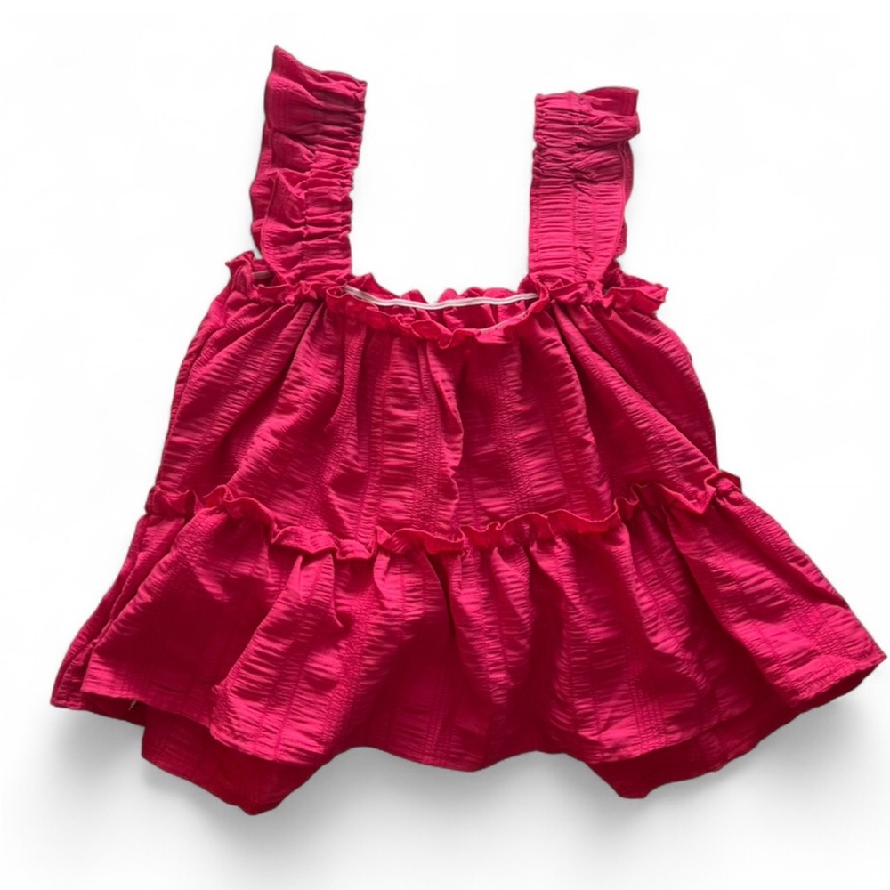 Ruffled Tank Top